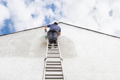 Peinture extérieure à la Malachère — façades et ravalement